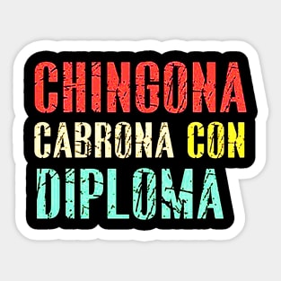 Chingona Sticker